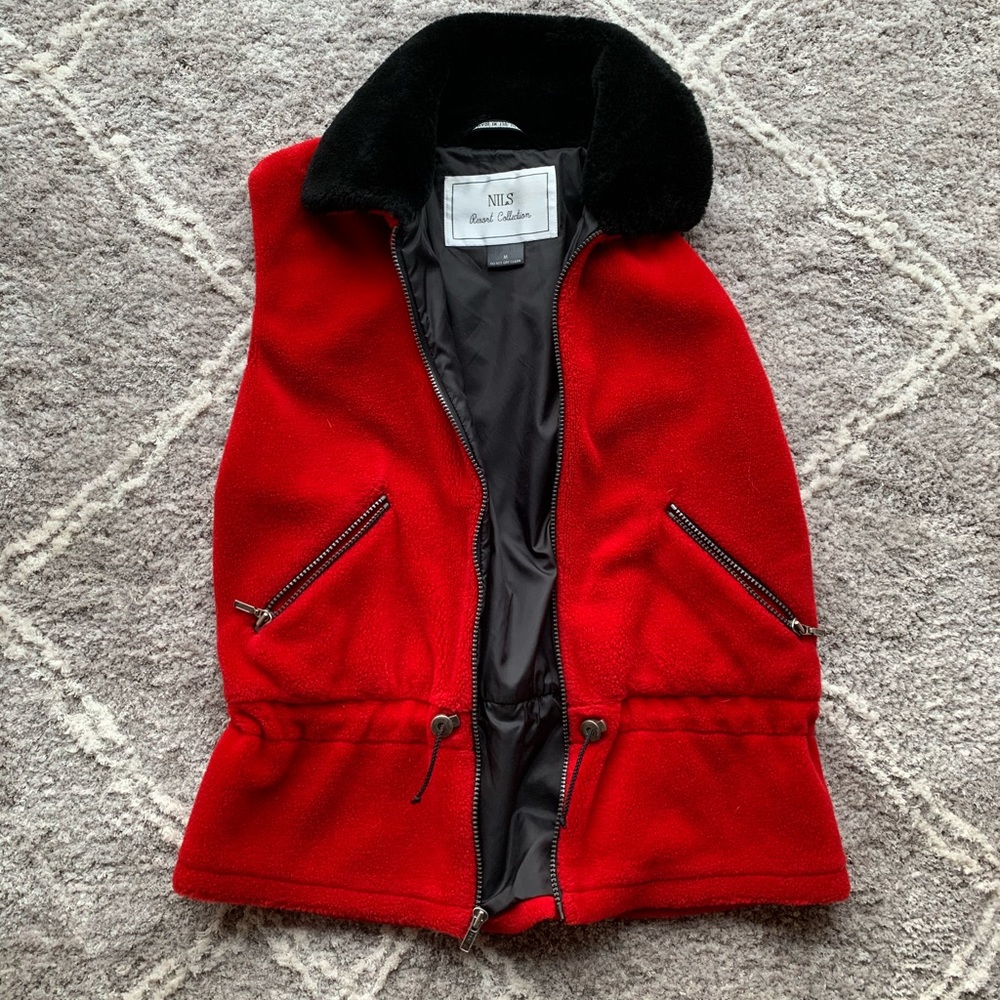 NILS RESORT COLLECTION FAUX FUR SIZE MEDIUM VEST